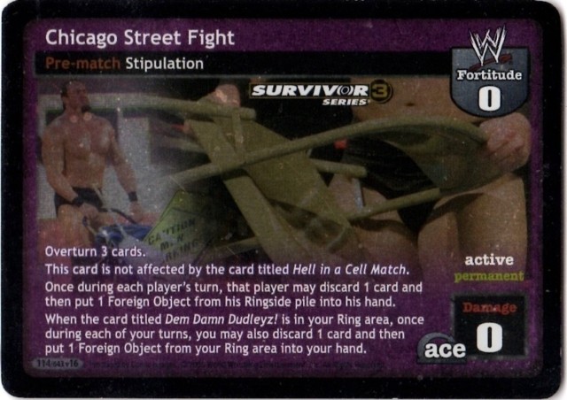 Chicago Street Fight (SS3) Foil